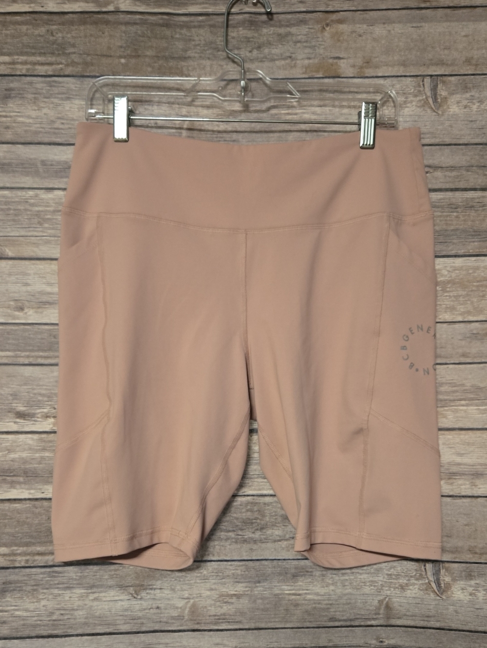 BCBGeneration Blush High-Rise Bike Shorts